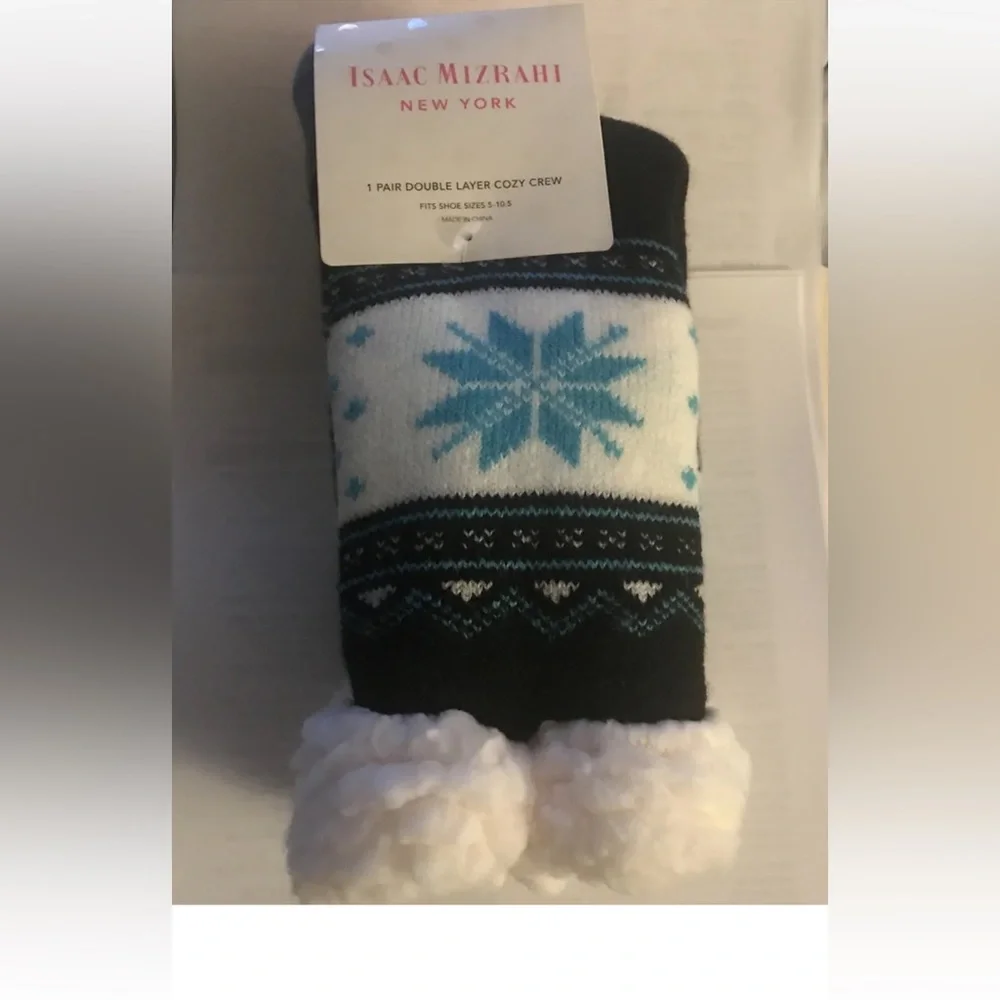 Brand new Isaac Mizrahi socks
